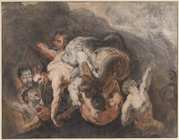 U+ 003
<br/>
Val der verdoemden (detail)
<br/>
<em>Rubens, Peter Paul (1577-1640) - kopie naar</em>